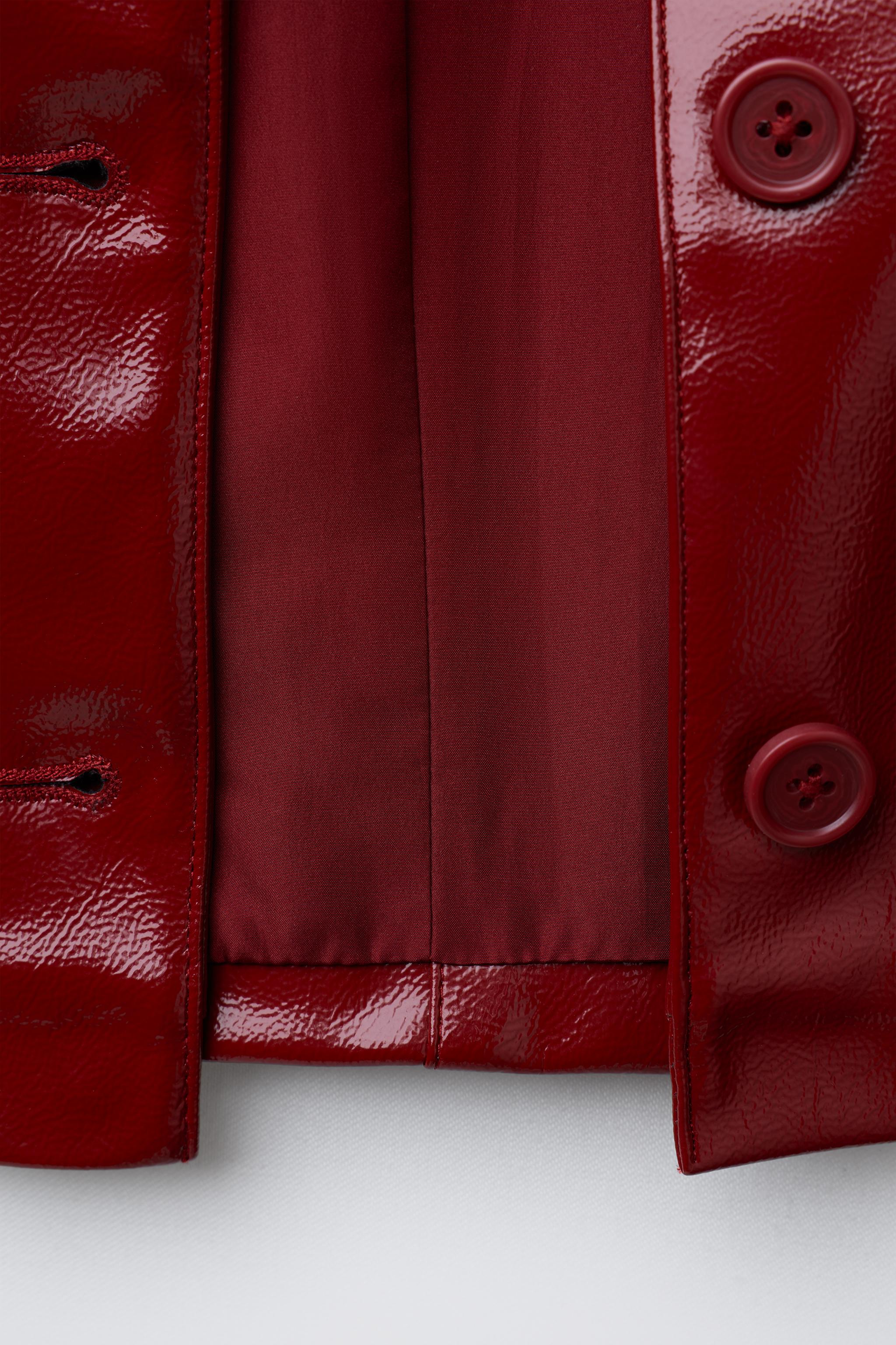 BLOUSON EFFET VERNIS